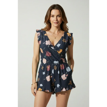 Marlene | Damen Shorts Für Sommer Mit Elastischem Bund in Marineblau