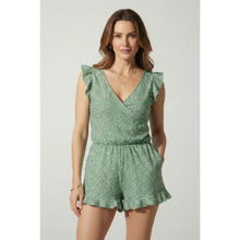 Marlene | Damen Shorts Für Sommer Mit Elastischem Bund in Hellgrün