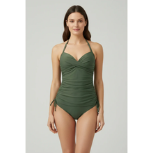 Martina | Damen Badeanzug Tankini Strand Freizeit Elegant in Grün