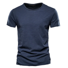 Marc | Herren T-Shirt Basic Alltag – Herren Basic T-Shirt für Alltag 2026 in Marineblau