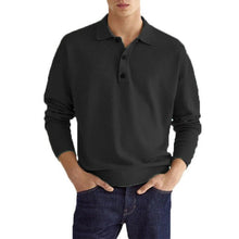 Remy | Freizeit-Smart-Polo in Schwarz