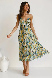 Milou™ - Elegante sommerliche Kleid in Grün