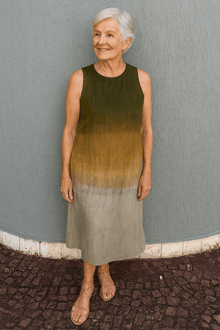 Mira™ - Stylisches Druckkleid in Grau (Fast ausverkauft)