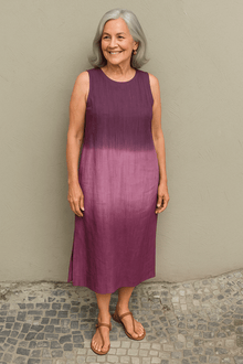 Mira™ - Stylisches Druckkleid in Lila
