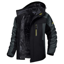 Niklas | Moderne Herren Wärmejacke für den Herbst in Schwarz