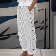 Molly™ - Küsten-Pocket-Hosen in Off White