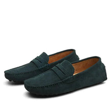 Sommerfeld | Elegante Herren-Loafer in Dunkelgrün
