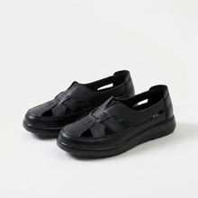 Nina – Stylische Sommer-Sandalen mit Plateau-Sohle in Schwarz