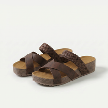 Nikki - Modische Orthopädische Sandalen in Braun