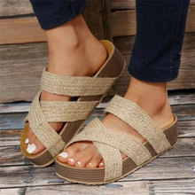 Noemi | Bequeme Damen Sandalen für Alltag und Freizeit in Beige