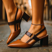 Nola | Damen Orthopädische Sandalen Mit Riemchen in Braun