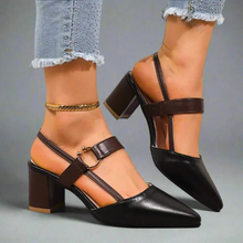 Nola | Damen Orthopädische Sandalen Mit Riemchen in Schwarz