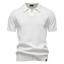 Oliver | Herren Poloshirt Kurzarm für warme Tage in Weiß