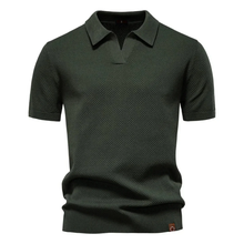 Oliver | Herren Poloshirt Kurzarm für warme Tage in Grün