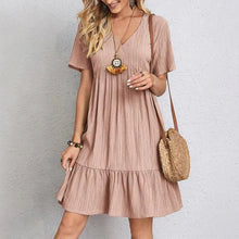 Olivia | Elegantes Midikleid in Rosa