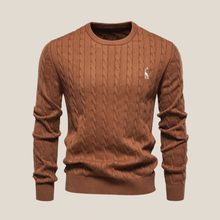 Olivier™ – Eleganter Herrenpullover in Marron