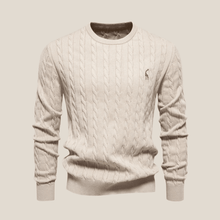 Olivier™ – Eleganter Herrenpullover in Abricot