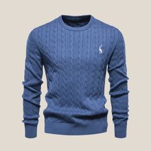 Olivier™ – Eleganter Herrenpullover in Bleu