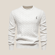 Olivier™ – Eleganter Herrenpullover in Blanc