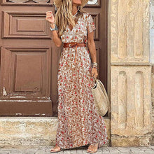 Ophelia™ - Boho Maxikleid in Garten-Elfenbein