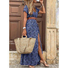 Ophelia™ - Boho Maxikleid in Ozean Paisley