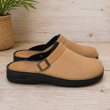 Paul | Herren Clogs Für Alltag Und Freizeit Bequem in Beige