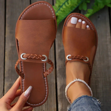 Pia | Damen Orthopädische Freizeit Sandalen in Schokolade