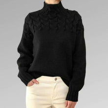 Erika | Rollkragenpullover in Schwarz