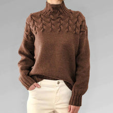 Erika | Rollkragenpullover in Braun