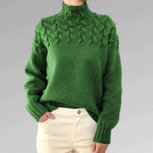 Erika | Rollkragenpullover in Grün
