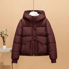 AMELIA | Kapuzenjacke in Rot