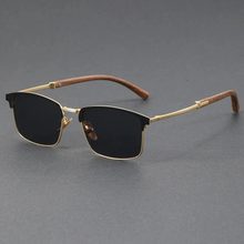 Gretchen | Damen Sonnenbrille Retro Stil in Gold