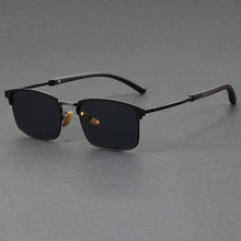 Gretchen | Damen Sonnenbrille Retro Stil in Schwarz