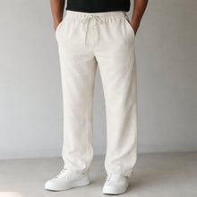 Renzon™ - Leinenhose in Weiß