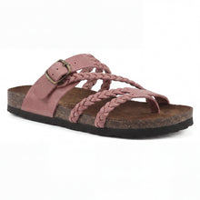Sommerfeld | Geflochtene Komfort-Sandalen in Rosa