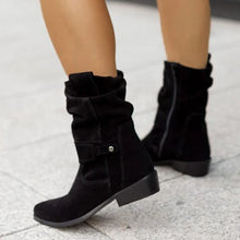 Annora | Freizeitstiefel mit weichem Fußbett in Schwarz