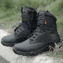 Herren Robuste Trekking Outdoor Wanderschuhe in Schwarz