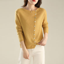 Luana | Eleganter Cardigan in Gelb