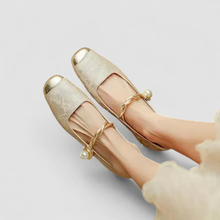 Sandra | Damen Sandalen Absatz für de Alltag in Beige