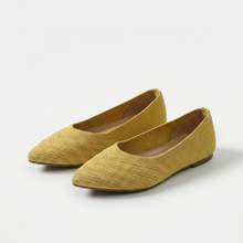 Sascha - Elegante Komfortschuhe für stilvolle Schritt in Gelb
