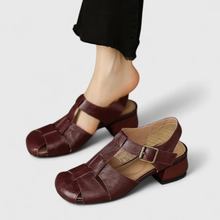 Scarlett | Damen Komfort Sandalen Casual in Braun