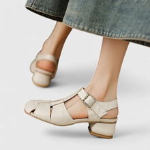 Scarlett | Damen Komfort Sandalen Casual in Beige