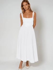 Scarlett Grace | Elegantes Kleid in Weiß