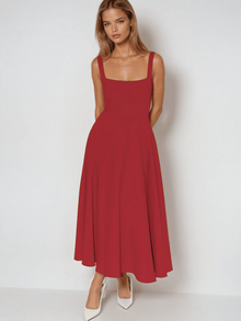 Scarlett Grace | Elegantes Kleid in Rot