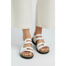 Selina | Damen Sandalen Mit Absatz Für Anlass in Weiß