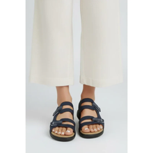 Selina | Damen Sandalen Mit Absatz Für Anlass in Blau