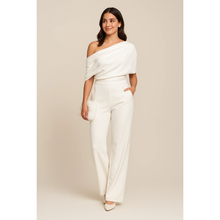Simi | Damen Eleganter Jumpsuit Abend – Eleganter Abend Jumpsuit Damen 2026 in Weiß