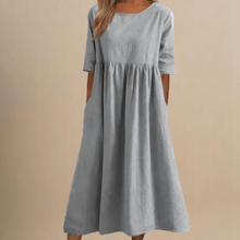 Sofia™ - Figurbetontes Kleid in Hellgrau