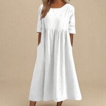Sofia™ - Figurbetontes Kleid in Weiß