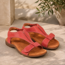 Sommer Sandalen für Damen | Verstellbare Riemen in Rosa